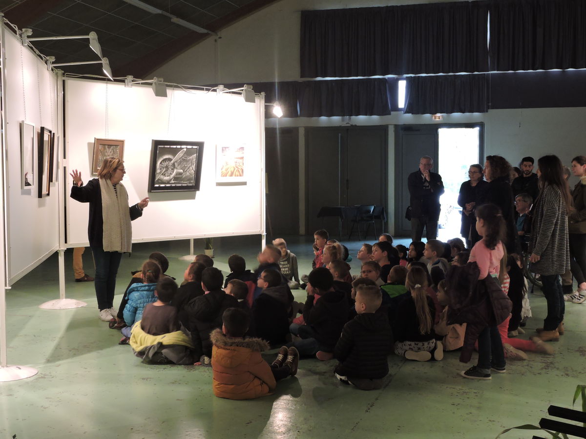 Visite école et Rés. Elie Gasc