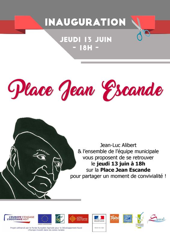 Inauguration Place Jean Escande