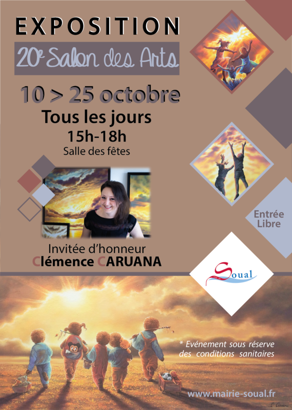 Affiche Salon des Arts 2020