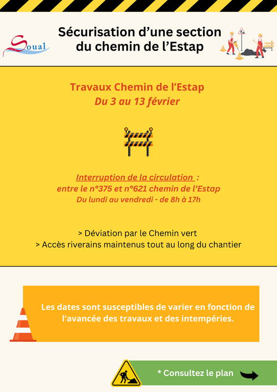 Travaux Estap