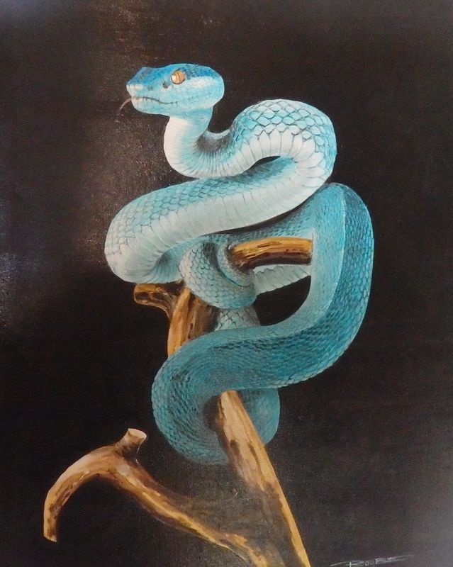 Serpent Bleu